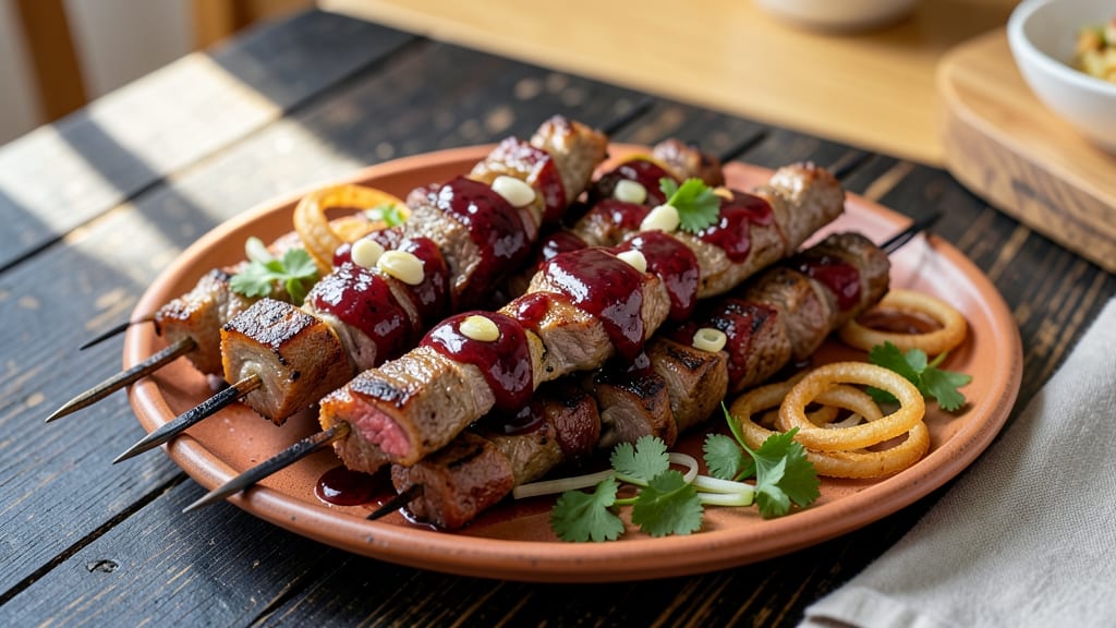 Armenian Beef Kabobs Recipe: Charred Spice-Infused Skewers With Fresh Herb Finish