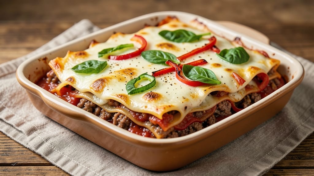 Beef and Vegetable Lasagne Recipe: Layers of Hearty Comfort in One Pan