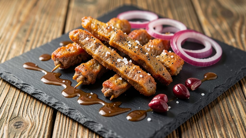 Beef and Pork Snack Sticks Recipe: Crispy-Baked Protein Bites With Cheesy Crunch