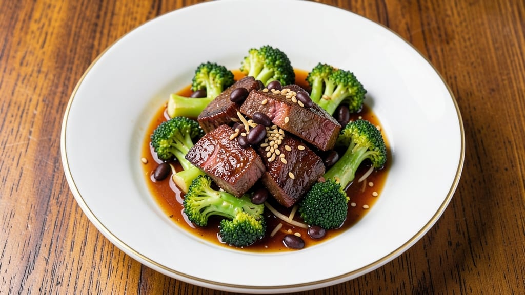 Beef and Broccoli Recipe Made With Lau: Wok-Fired Crunch With Fragrant Soy-Ginger Balance