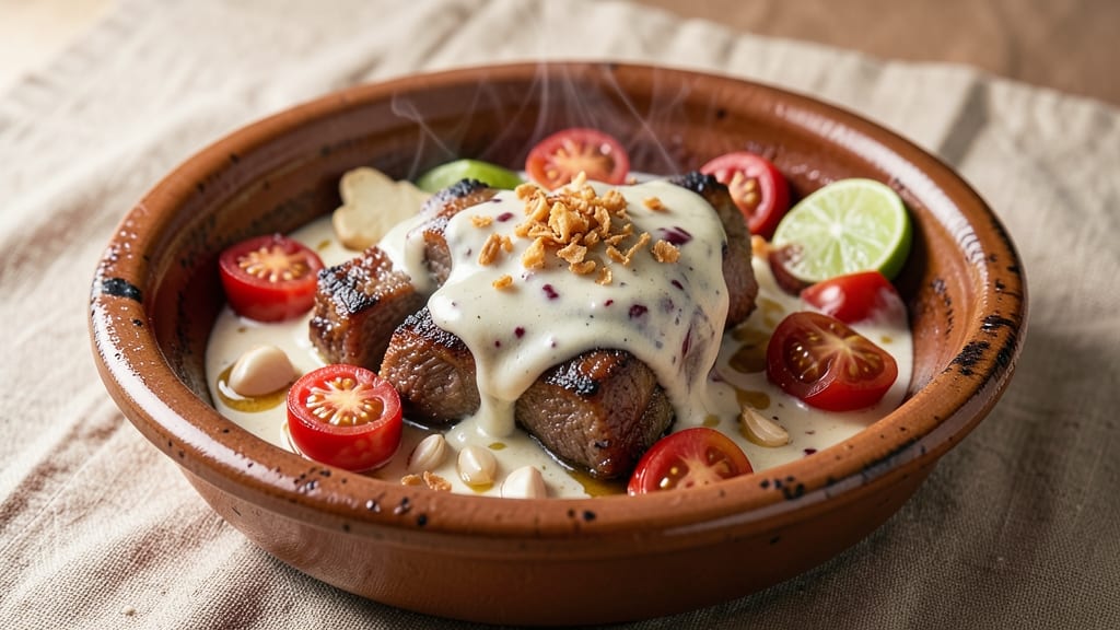Beef Bicol Express Recipe: Smoky Coconut-Tomato Stew With Tender Beef Chunks