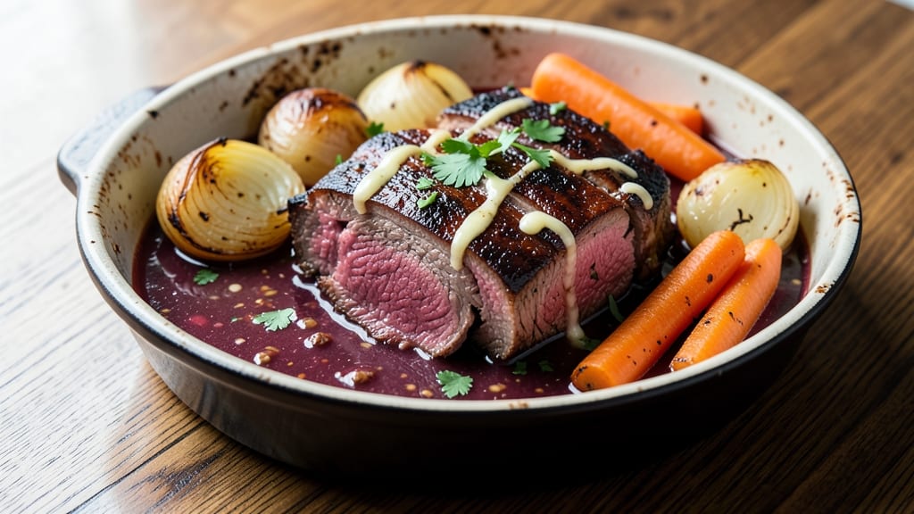 Beef Au Juice Recipe: Slow-Braised Richness with Caramelized Fond Magic