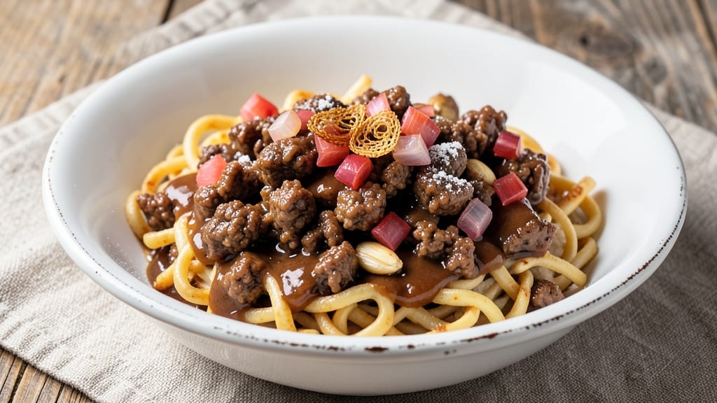 Amish Ground Beef and Noodles Recipe: Slow-Cooked Savory Simplicity