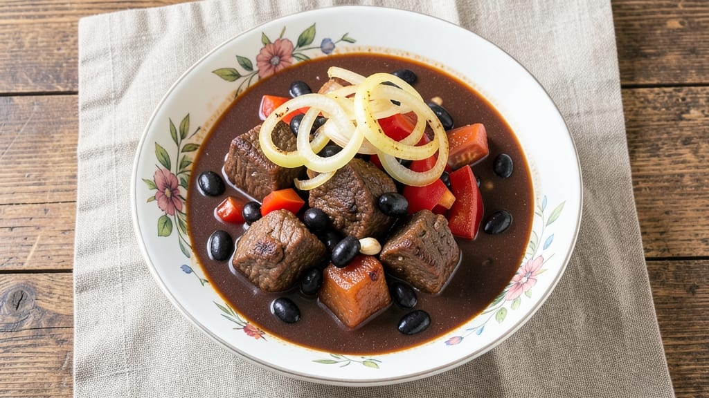 Beef and Black Bean Soup Recipe: Smoky Cumin and Cocoa Depth in One Pot