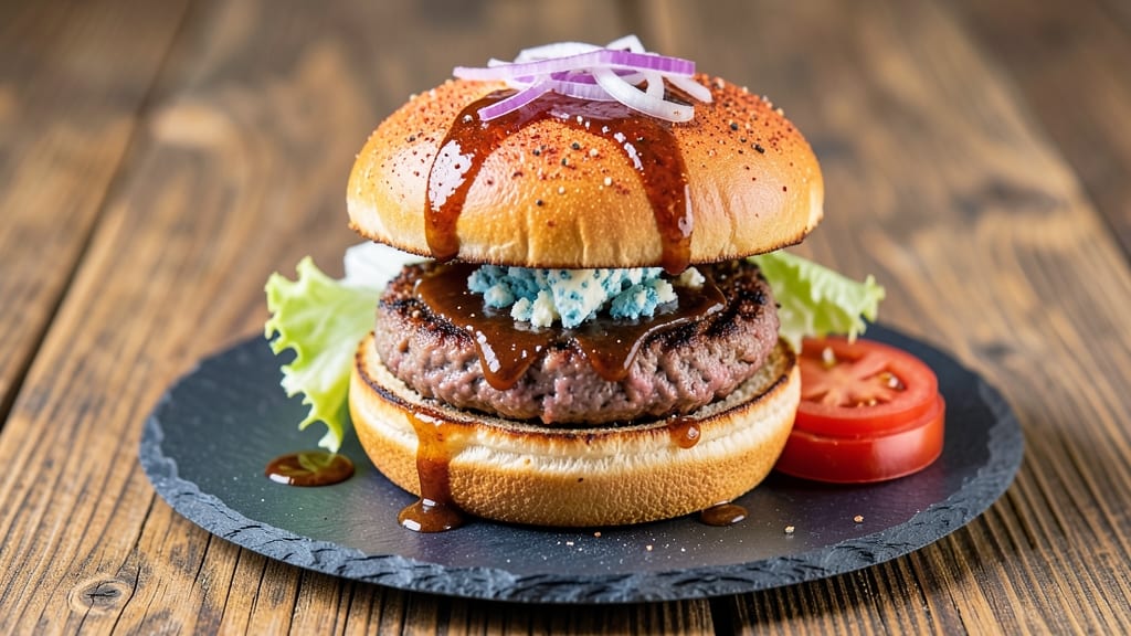 Barbecue Beef Burgers Recipe: Smoky Char and Juicy Centers in One Pan