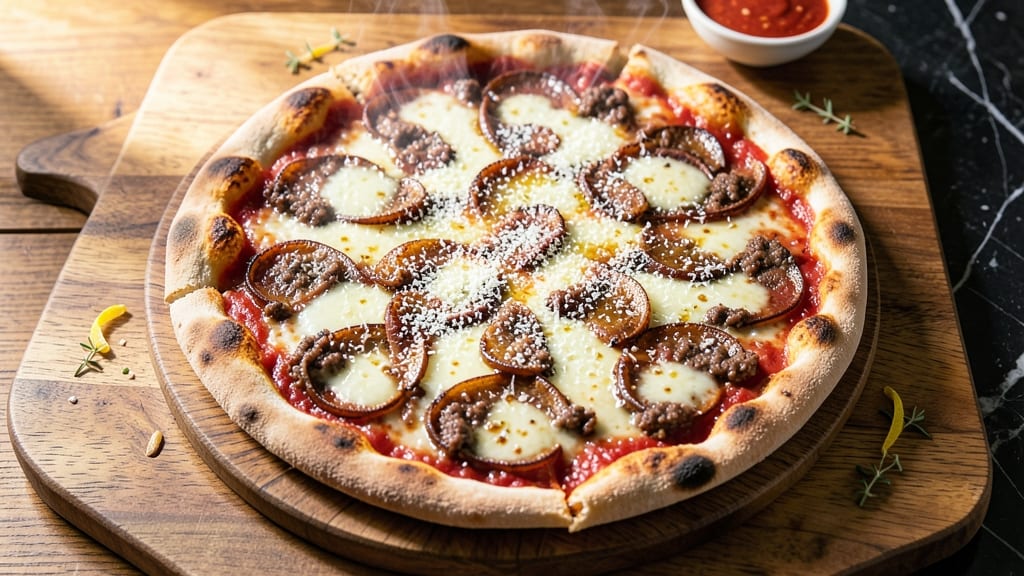 Beef and Onion Pizza Recipe: Caramelized Layers of Savory Sweetness
